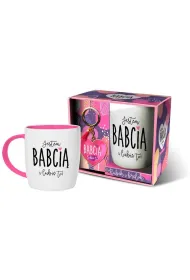 Pan Dragon Zestaw Kubek i brelok - Jestem Babci� i lubi� to!