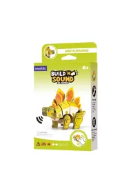 Puzzle 3D. Buduj i s�uchaj - Stegozaur mierEdu