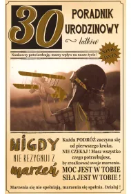 AbCard Kartka okoliczno�ciowa Urodziny 30 U09
