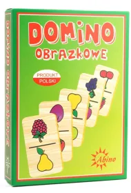 Domino obrazkowe. Owoce Abino