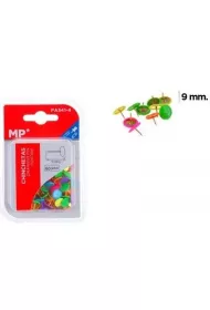 Mp Main Paper Pinezki kolorowe fluorescencyjne 60 szt.