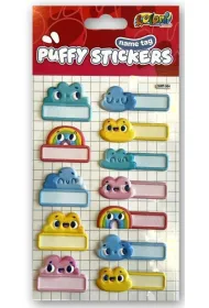 Naklejki Puffy Name Tag Clouds PENMATE