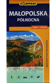 Mapa turystyczno-krajoznawcza Ma�opolska P�nocna 1:100 000