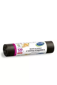 Stella Worki na mieci ekologiczne 120 L z tam cigajc 10 szt.
