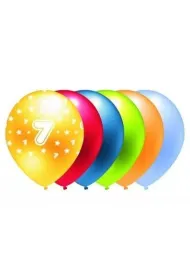 GoParty Balon metalik 7 mix kolor�w 5 szt.