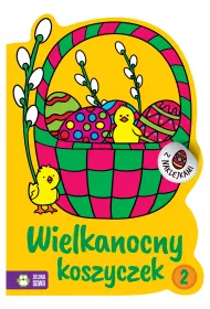 Wielkanocne kolorowanki. Wielkanocny koszyczek 2