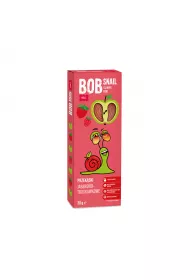 Bob Snail Przekska jabko-truskawkowa z owocw bez dodatku cukru 30 g