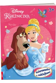 Disney Ksi�niczka. Kolorowanka z naklejkami