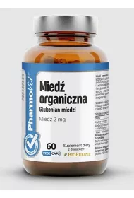 Pharmovit Mied� organiczna (2 mg) bezglutenowa - suplement diety 60 kaps.