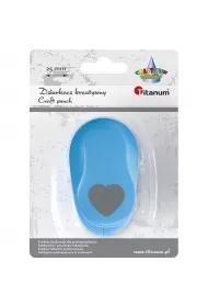 Titanum Dziurkacz z motywem Serce 25mm