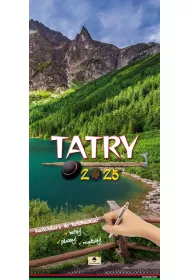 Kalendarz cienny paskowy 2025. Tatry
