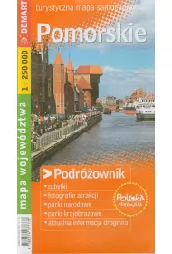 Podr�ownik. Mapa wojew�dztwa - Pomorskie 1:250 000