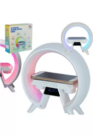 Lampka LED z adowark indukcyjn z radiem