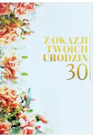 Trend Kartka okoliczno�ciowa Urodziny 40