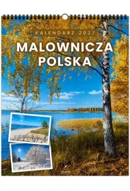 Kalendarz 2027 wieloplanszowy 34x44cm Malownicza..