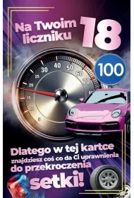 Yeku Karnet Prawo Jazdy 18 urodziny damskie