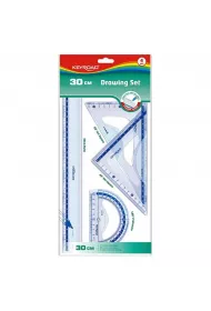 Keyroad Zestaw geometryczny z linijk� 30cm