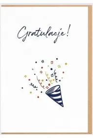 Nadwyraz.com Gratulacje kartka
