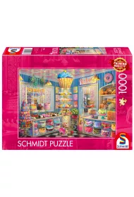 Puzzle 1000 el. PQ Kolorowa cukiernia Schmidt