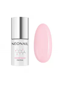 NeoNail Cover Base Protein proteinowa baza hybrydowa Nude Rose 7.2 ml