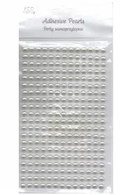 Dalprint Pere�ki samoprzylepne Ivory 6 mm 260 szt.