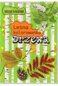 Le�na kolorowanka. Drzewa