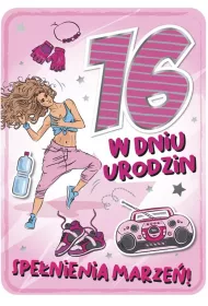 Armin Style Karnet Urodziny 16 GM-756