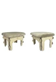 Taboret do pokoju dzieci�cego be�owy