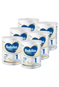 Bebiko Pro+ 1 Mleko pocztkowe dla niemowlt od urodzenia Zgrzewka 6 x 700 g