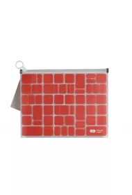 Happy Color Teczka z tworzywa z suwakiem TRENDY, Fresh Coral, B5