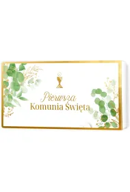 Pude�ko prezentowe mini Komunia �w. papier (16x8x2,5cm) mix
