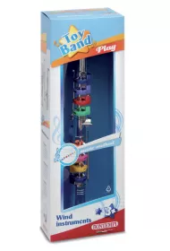 Bontempi Klarnet srebrny 8 klawiszy 42 cm
