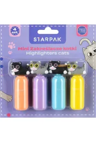 Zakre�lacz mini 4 kolory Kotki STARPAK 563030