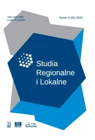 Studia Regionalne i Lokalne 2/2023