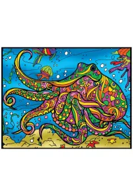 Kolorowanka welwetowa 47x35cm O�miornica