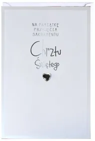 Kukartka Karnet Primus 0152 Chrzest