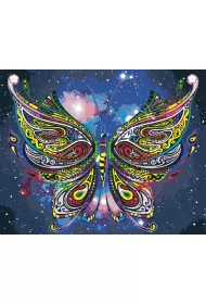 Norimpex Malowanie po numerach - Motyl 40x50cm