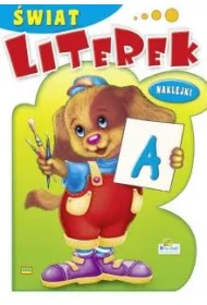 �wiat literek z naklejkami. Piesek 868