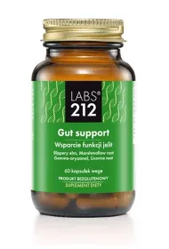Labs212 Gut Support - Wsparcie jelit Suplement diety 60 kaps.