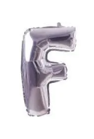 Balon Litera F 45,5 cm