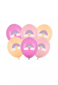 PartyDeco Balony Strong Pastel T�cza mix 30cm