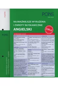 J�zyk angielski. Najwa�niejsze wyra�enia i zwroty b�yskawiczne