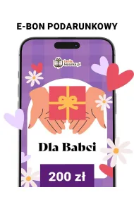e-Bon Karta Podarunkowa Dla Babci 200 z� TaniaKsiazka.pl