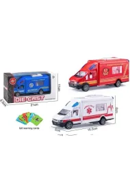 Ambulans z nap�dem mix Merkpol