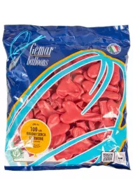 Godan Balony serca czerwone 100 szt.