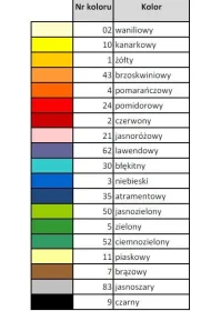 Happy Color Karton kolorowy pomidorowy A3 170g 25 szt.