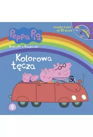 Peepa Pig + DVD. Kolorowa t�cza nr.9