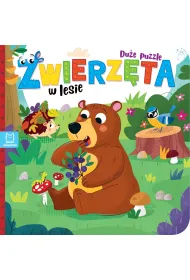 Zwierz�ta w lesie. Du�e puzzle