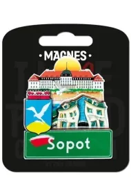 Pan Dragon Magnes I love Poland Sopot ILP-MAG-C-SOP-26