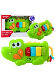 LeanToys Pianino interaktywne Krokodyl